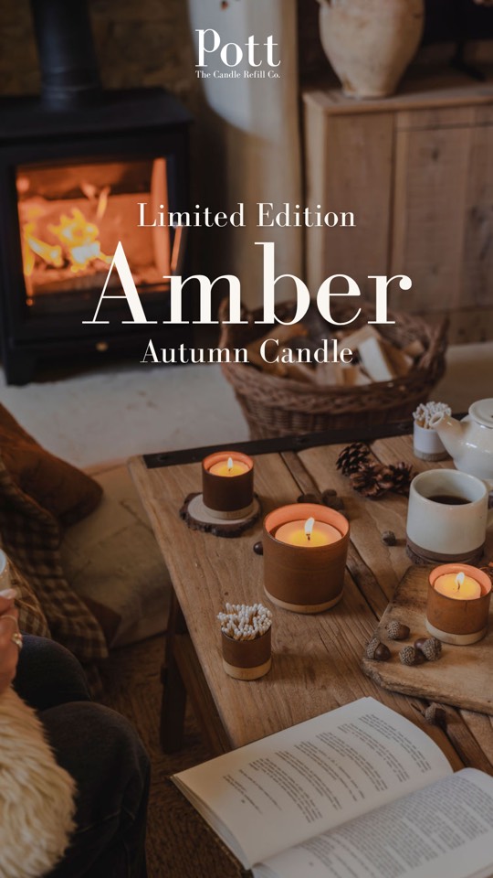 Limited Edition Amber Autumn Candle