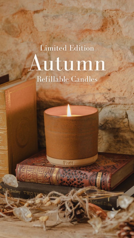 Limited Edition Autumn Refillable Candles