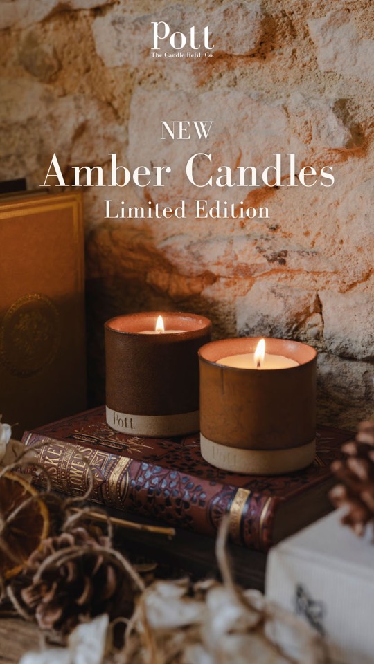 NEW Amber Candles